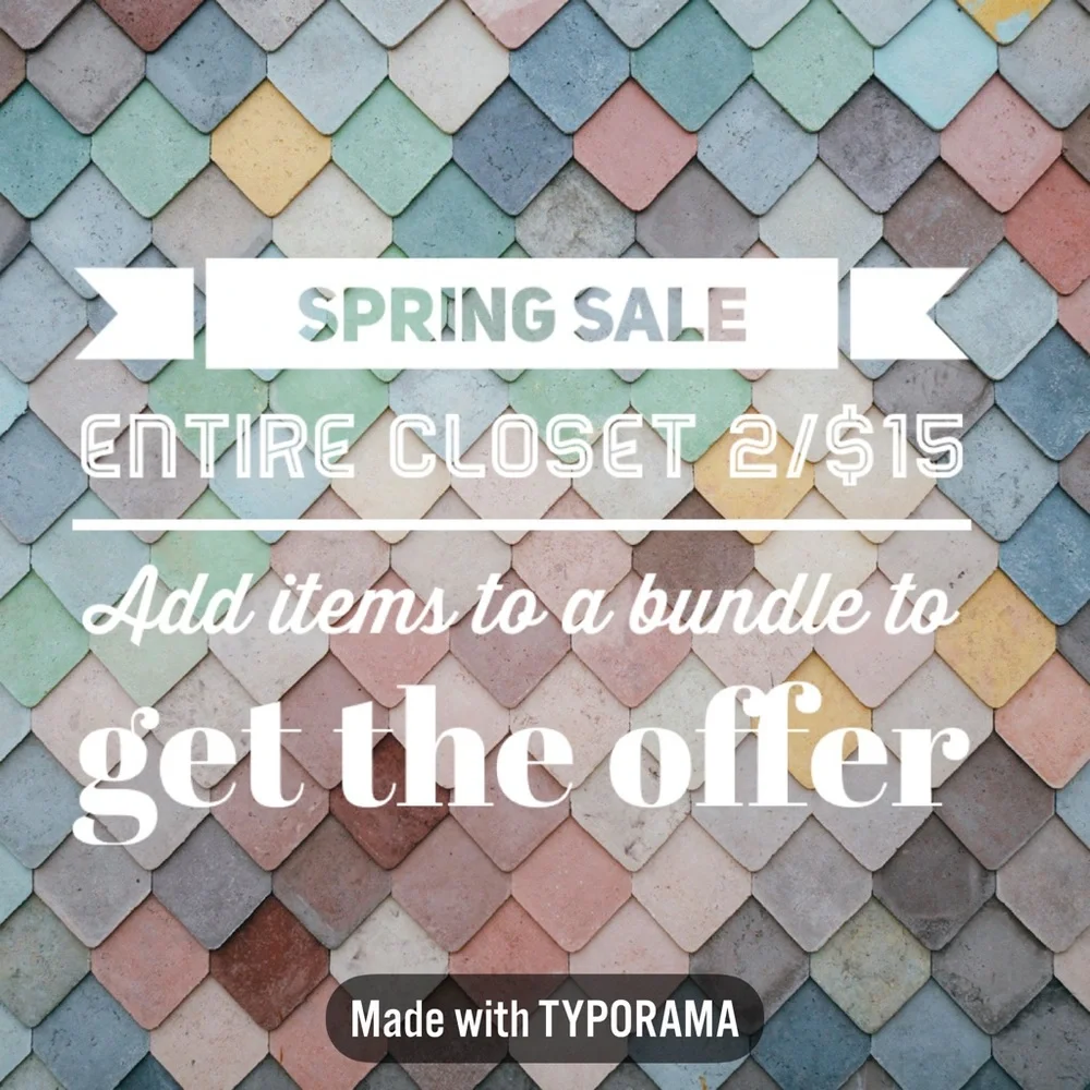 Spring Sale Offer - Picture 1 of 1